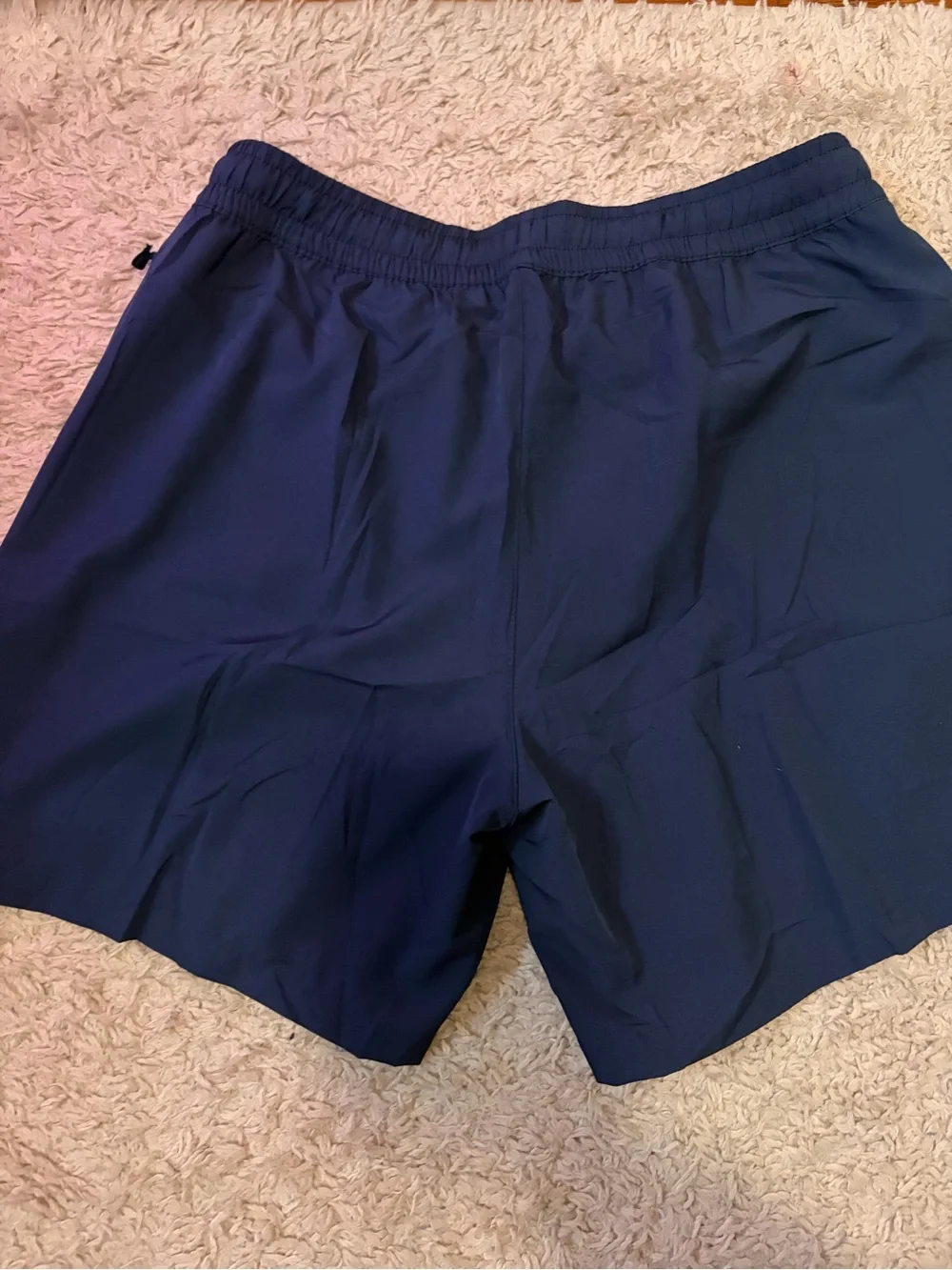 Men's Navy Bathing Suit Shorts